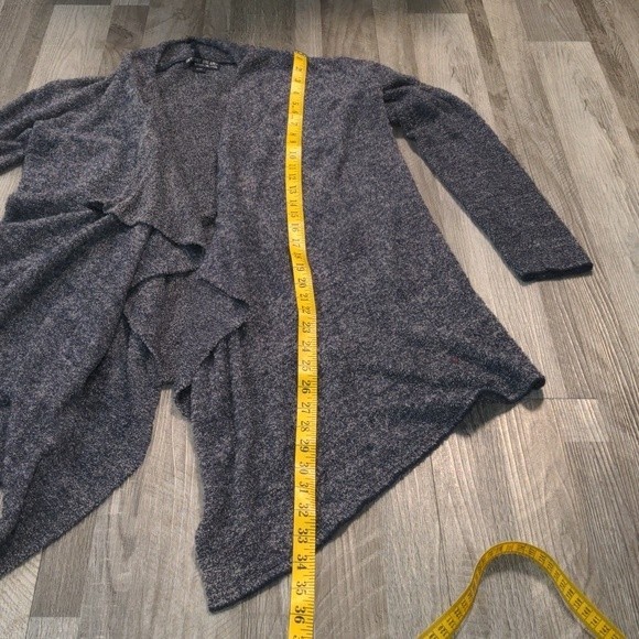 Barefoot Dreams Blue Bamboo Chic Lite Calypso Waterfall Long Sleeve Cardigan S/M - Picture 14 of 14